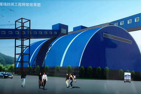 储煤仓效果图